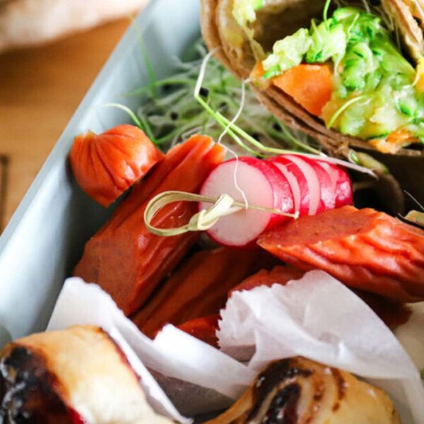 Mealprep Box mit Cabanossi