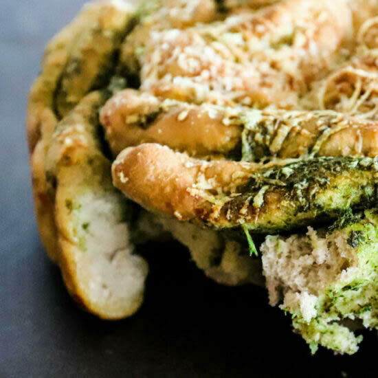Zupfbrot mit Cabanossi DIP