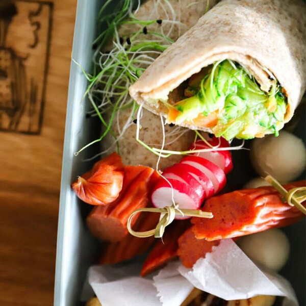 Mealprep Box mit Cabanossi